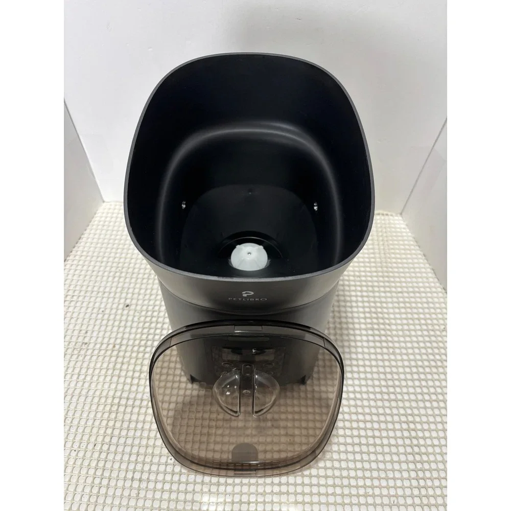 PETLIBRO Easy‎ Feed 4L Automatic Pet Feeder Black Tested Works Good Condition